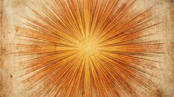 A radiant sunburst texture with expanding rays, warm tonal fade and vintage energetic symmetry, ultra-realistic, no logos.