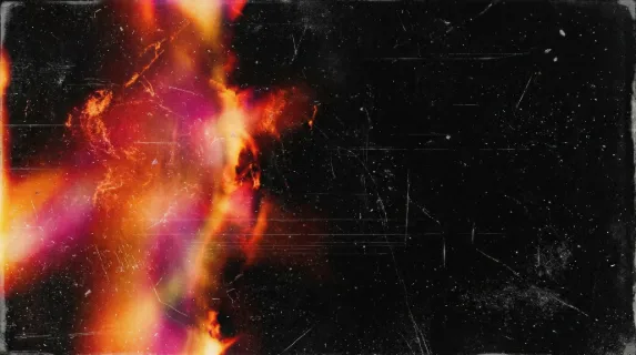 A distressed film light leak overlay on black, scratches, dust and rough flare texture, nostalgic analog poster mood, ultra-realistic, no logos.
