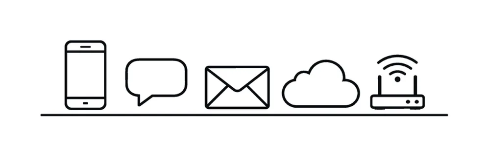 Modern digital messaging and online communication supporting fast information exchange, connected teamwork, and reliable everyday interaction across technology platforms