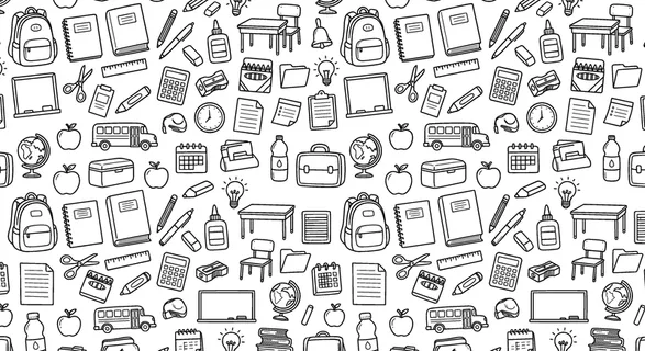 Back to school education and learning preparation concept focused on students returning to classrooms with organized supplies and academic essentials for a productive school year.