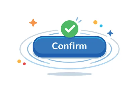 Micro-interactions and subtle feedback loops in user interfaces focused on small visual responses that guide and reassure users during actions, a button combined with a