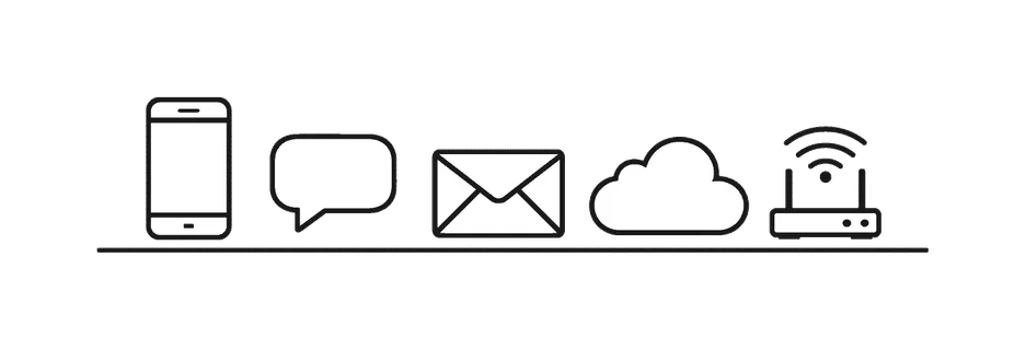 Modern digital messaging and online communication supporting fast information exchange, connected teamwork, and reliable everyday interaction across technology platforms