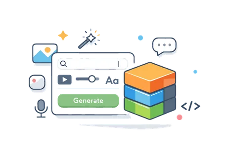 AI tool abstraction and unified interfaces in modern software ecosystems focusing on hiding complexity of multiple tools behind a single simplified interaction layer for