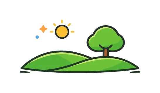 Scenic outdoor relaxation and reconnecting with natural surroundings in everyday wellness focused lifestyles centered on mental refresh and peaceful escape, a wide rolling hill