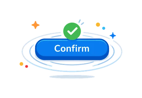 Micro-interactions and subtle feedback loops in user interfaces focused on small visual responses that guide and reassure users during actions, a button combined with a
