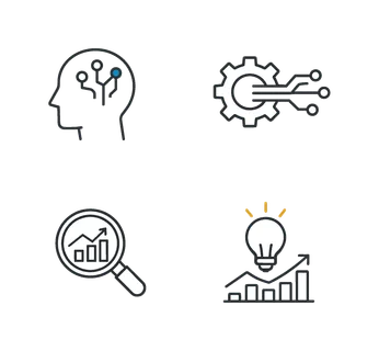 Artificial intelligence assisted decision making in modern business operations where organizations analyze information, automate processes, support strategic thinking, and improve