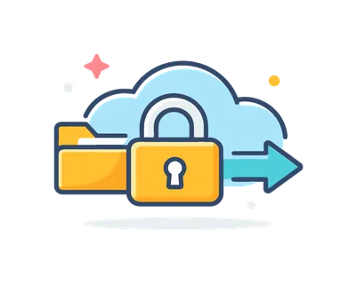 Online data security and encrypted information transfer in modern digital communication systems where sensitive files and messages are protected through advanced technology, a