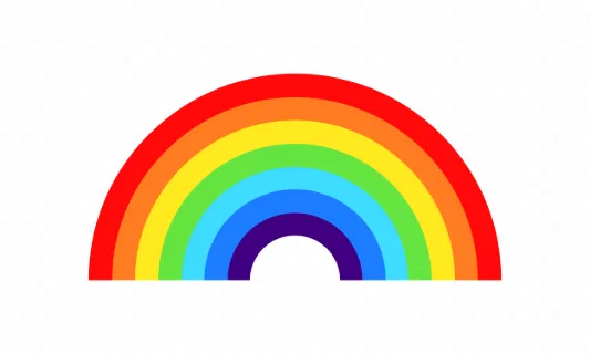 Rainbow icon. Rainbow symbol for your web site design, logo, app, UI. Vector line icon for Business and Advertising.