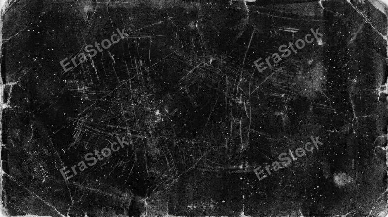 A grunge paper overlay with scratches, dust, noisy monochrome grain and distressed black background, worn tactile surface with raw darkroom mood, ultra-realistic, no logos.