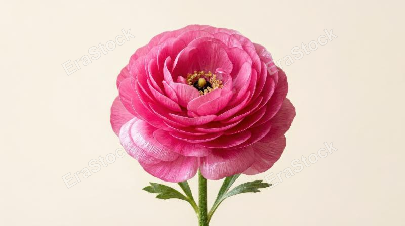 A pink flower with dimensional glossy petals, isolated cleanly with soft light and delicate decorative charm, ultra-realistic, no logos.