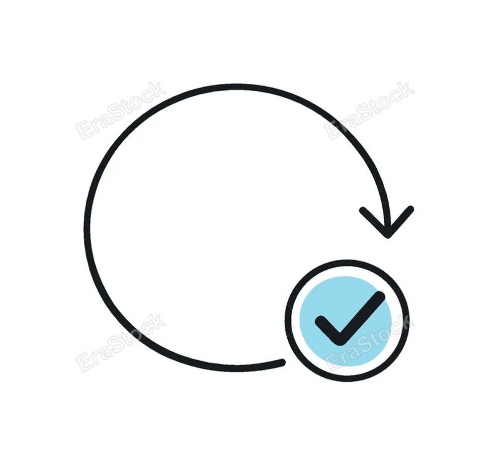Idempotent request handling and safe repeatable operations in distributed systems without side effects, a simple arrow looping back to the same endpoint with a small
