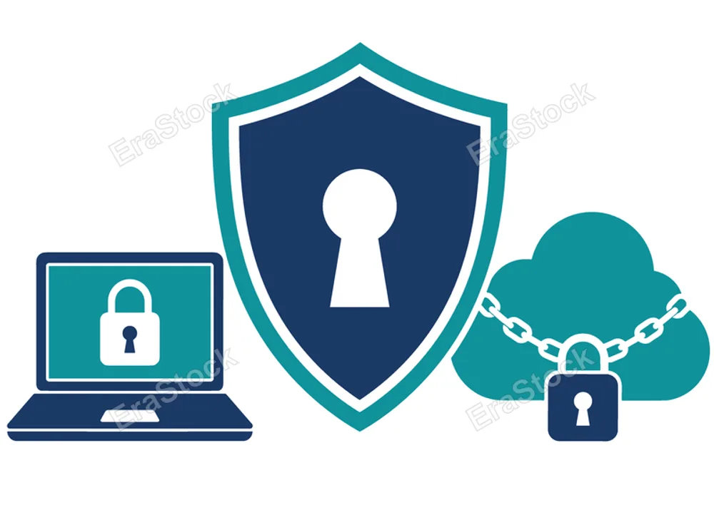 Protecting digital assets through robust cybersecurity measures, including secure networks and cloud data protection