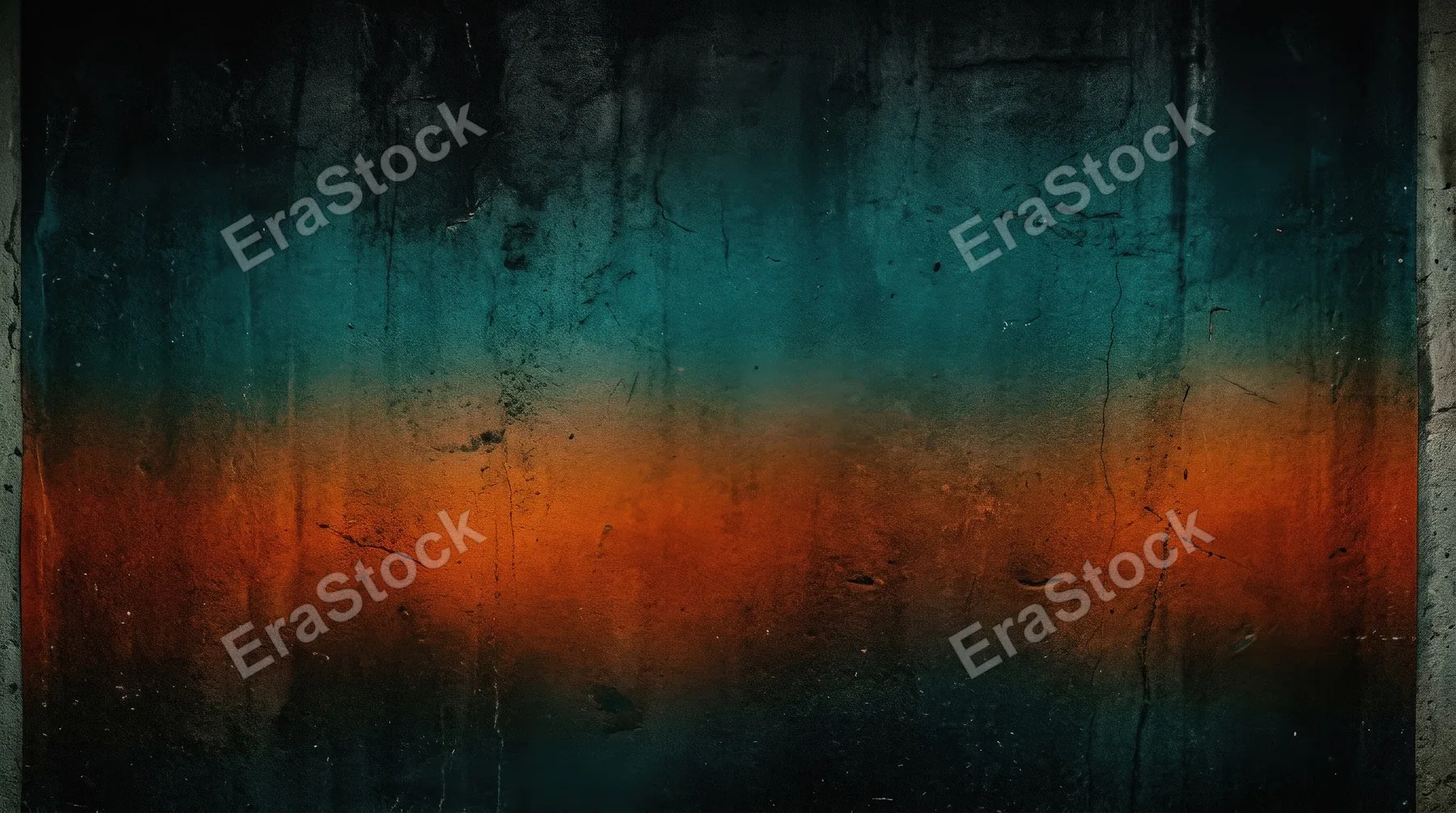 Teal orange and black gradient backdrop with grainy poster texture, moody color blend, contemporary bold atmosphere, ultra-realistic, no logos.