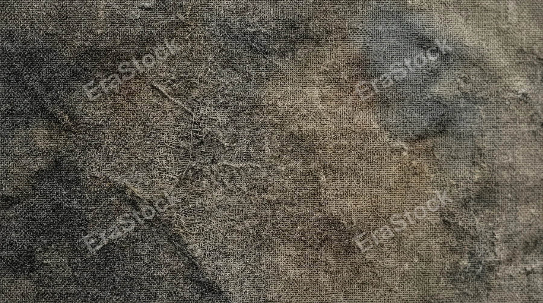 Abstract muted grunge fabric texture with soft distressed details, vintage natural character and subdued earthy mood, ultra-realistic, no logos.