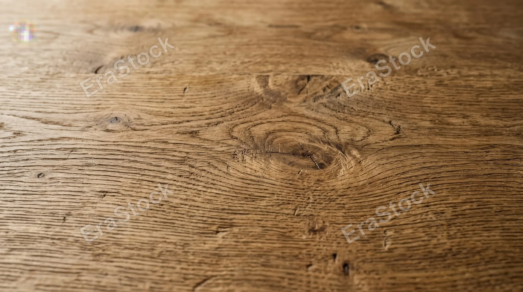 A natural wooden surface with visible grain, warm organic lines and subtle knots, timeless rustic texture background, ultra-realistic, no logos.