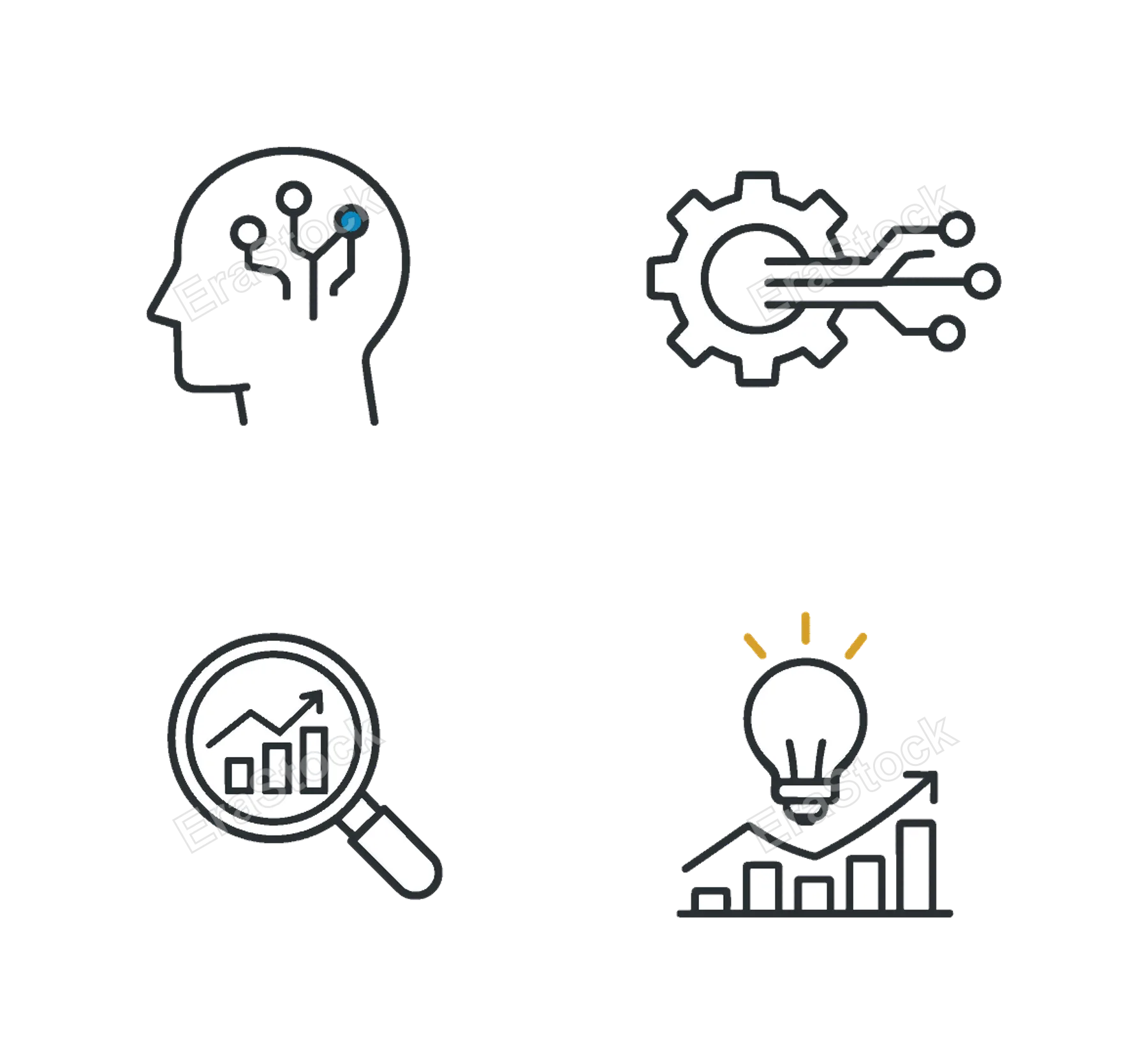 Artificial intelligence assisted decision making in modern business operations where organizations analyze information, automate processes, support strategic thinking, and improve