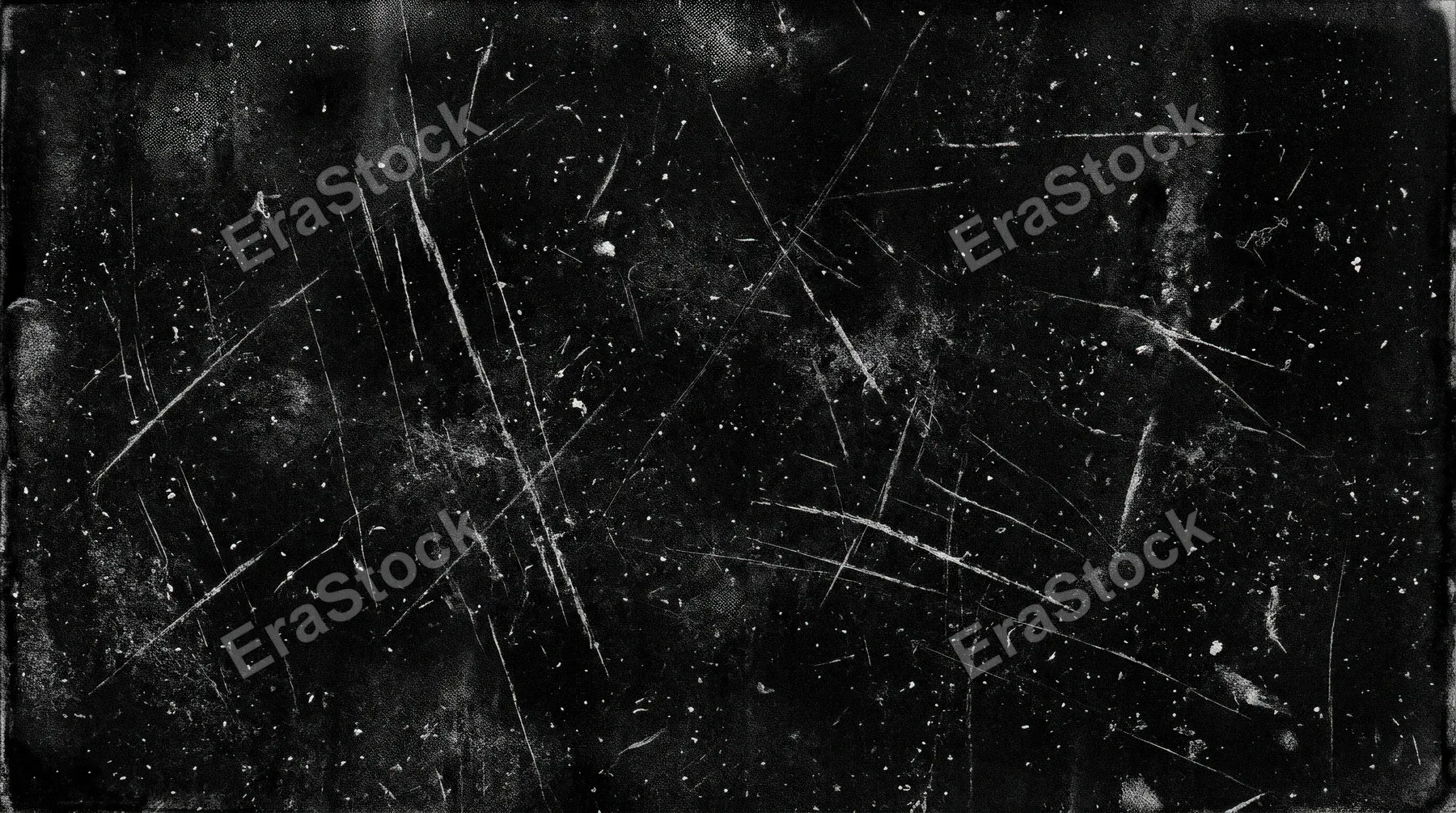 Grunge dust and scratch overlay on a black background, noisy film grain and distressed old-photo texture with worn imperfections, raw vintage darkness, ultra-realistic, no logos.