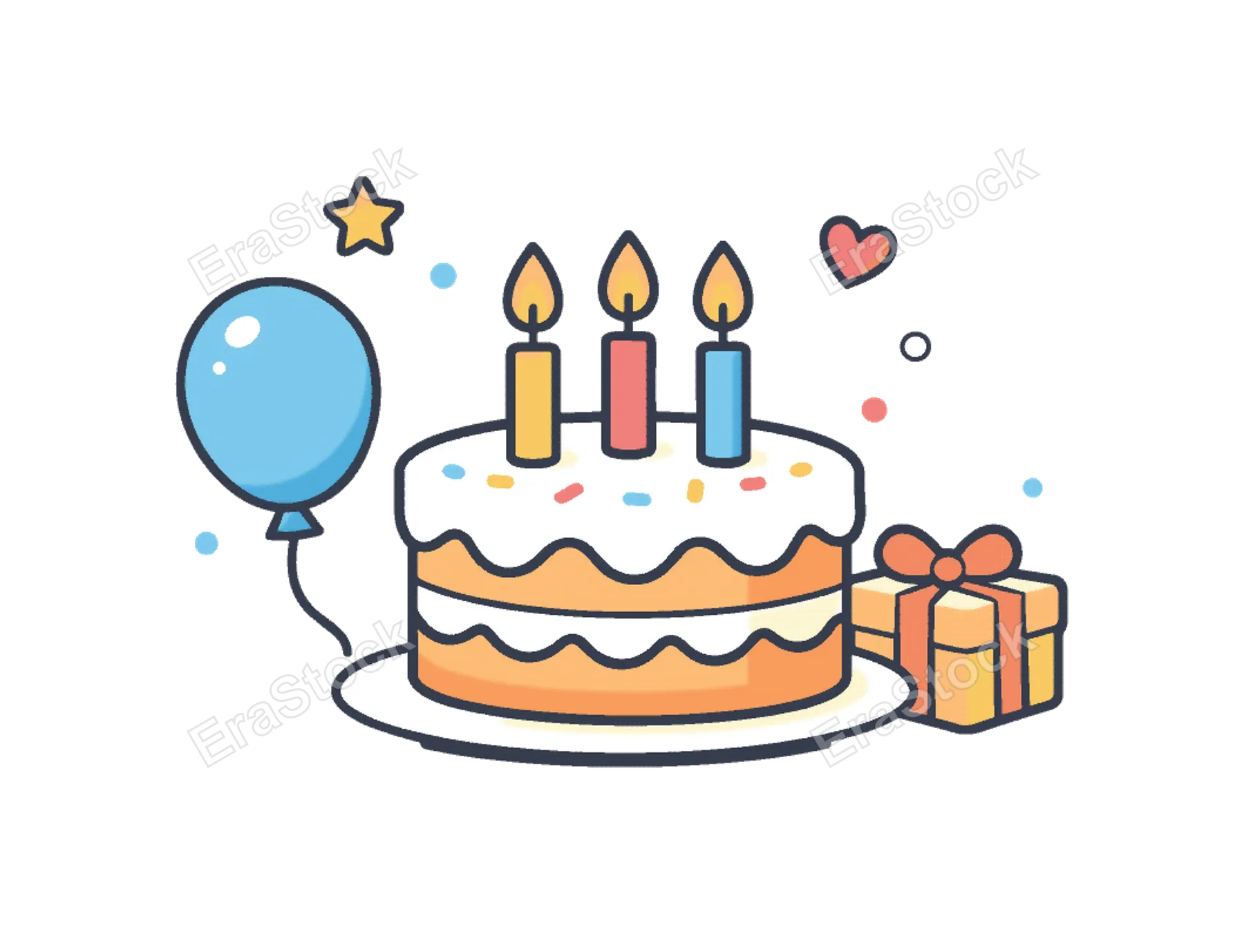 Celebration planning and joyful party atmosphere in a lifestyle event context focused on organizing memorable birthdays and social gatherings, a birthday cake with