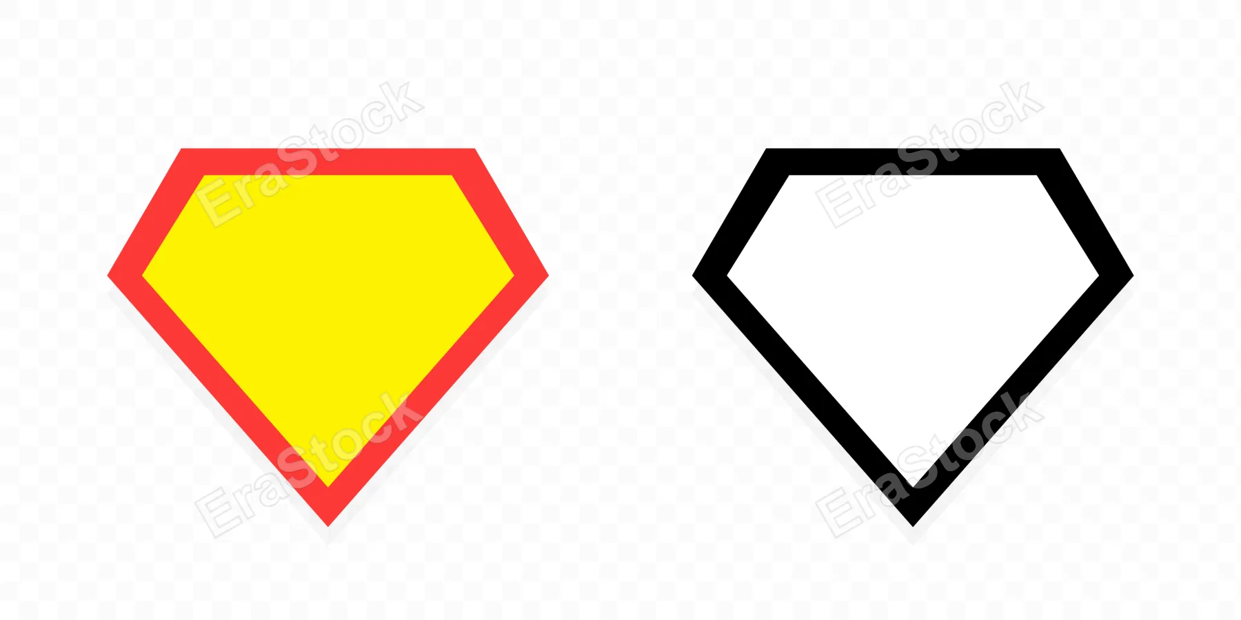 Superhero icon set. Shield icon set. Shield symbol for your web site design, logo, app, UI. Vector line icon for Business and Advertising.