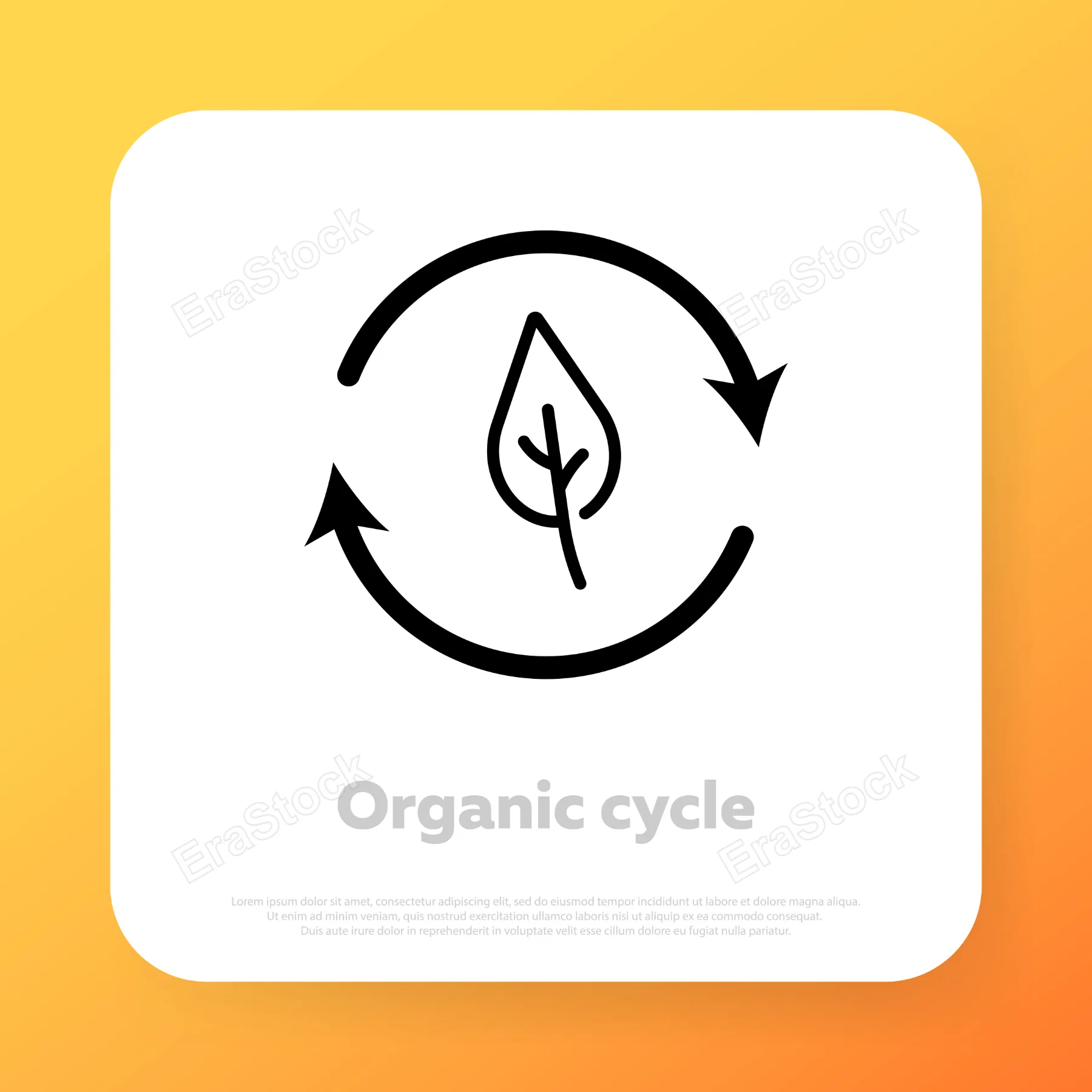 Organic tag icon. Healthy organic natural bio eco good product. Vector line icon for Business and Advertising.