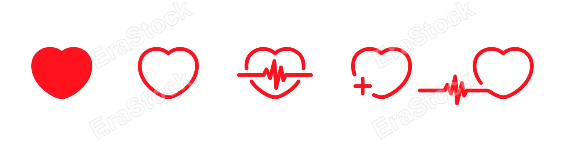 Heartbeat icon. Cardiogram. Cardio diagnosis. Vector line icon for Business and Advertising.