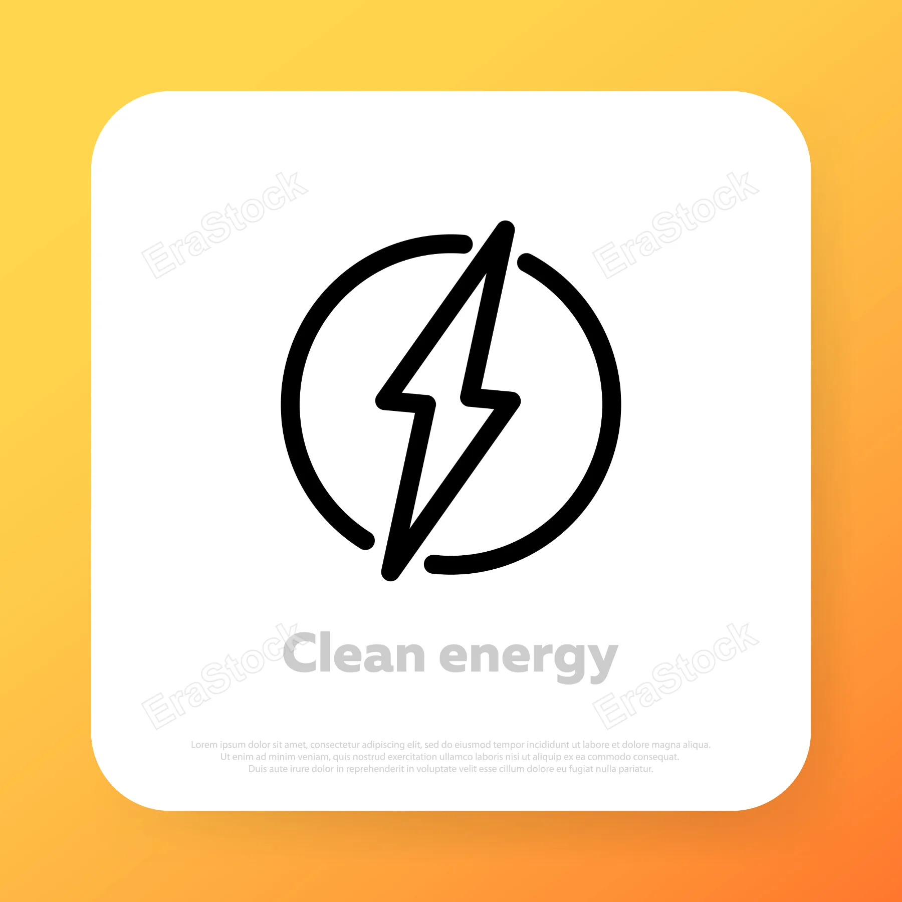Electric power icon. Flash icon. Symbol for your web site design, logo, app, UI. Vector line icon for Business and Advertising.