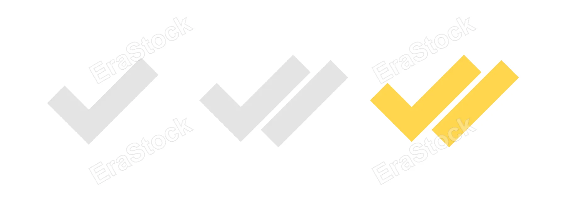 Check mark icon. Confirm icon. Vector line icon for Business and Advertising.