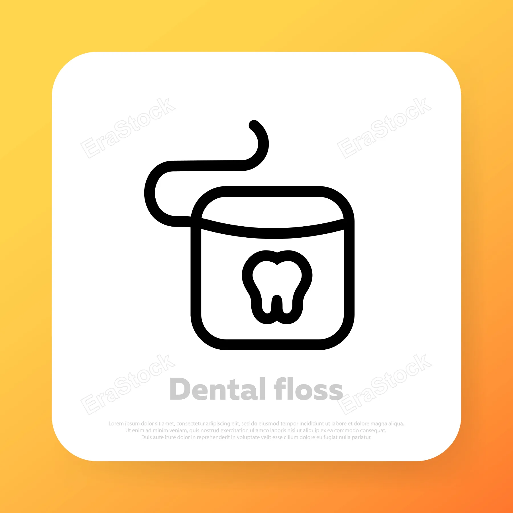 X ray of teeth icon. Scan of teeth to help toothache. Professionals of ontodology work. Vector line icon for Business and Advertising.