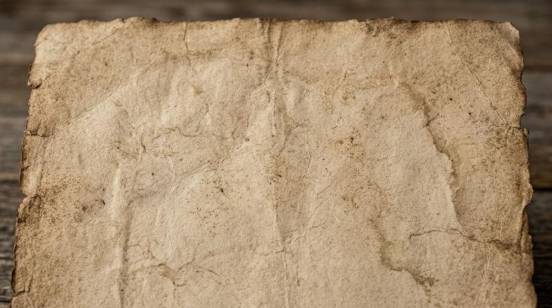 Beige antique paper with light crumpling, grunge aging and parchment softness, vintage texture background with muted old-world warmth, ultra-realistic, no logos.