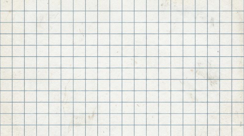 A muted blue grid checkered seamless notebook paper pattern, white sheet texture with editable lines, soft grunge background and clean mixed-media design feel, ultra-realistic, no logos.